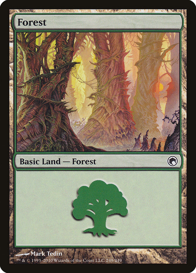 Forest (249) [Scars of Mirrodin] | I Want That Stuff Brandon
