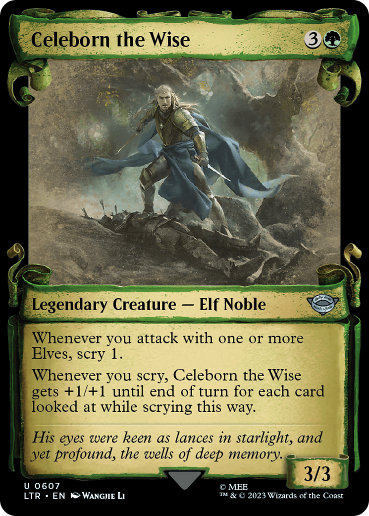 Celeborn the Wise [The Lord of the Rings: Tales of Middle-Earth Showcase Scrolls] | I Want That Stuff Brandon