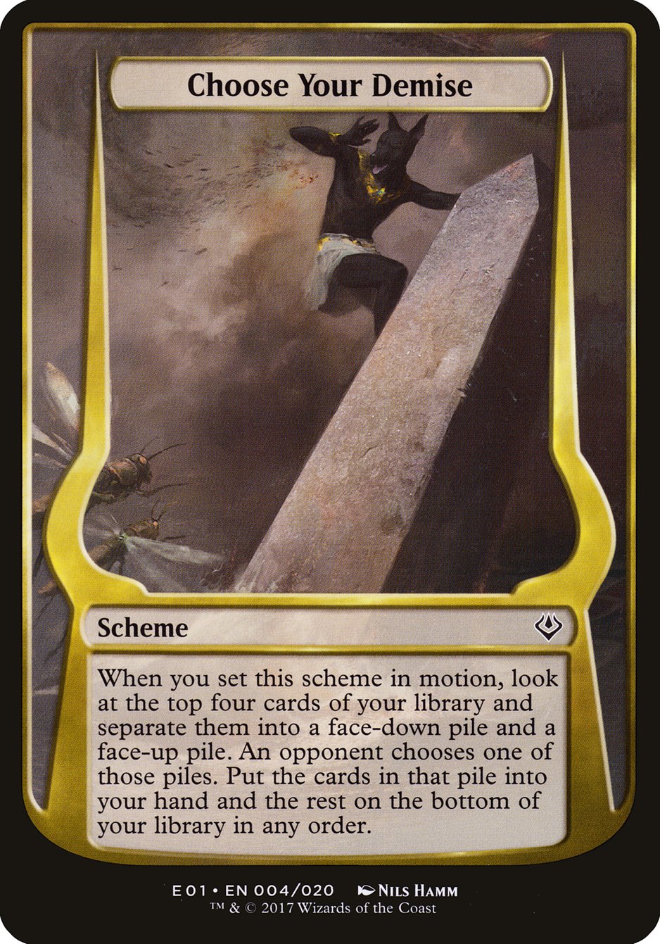 Choose Your Demise (Schemes) [Archenemy: Nicol Bolas Schemes] | I Want That Stuff Brandon