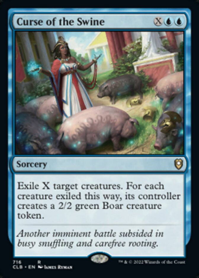 Curse of the Swine [Commander Legends: Battle for Baldur's Gate] | I Want That Stuff Brandon