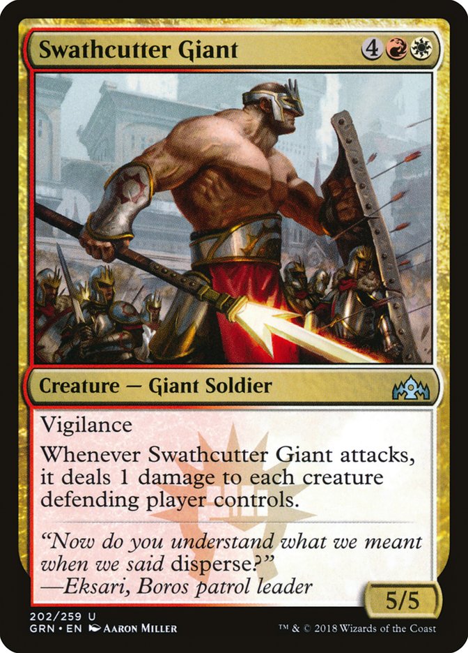 Swathcutter Giant [Guilds of Ravnica] | I Want That Stuff Brandon