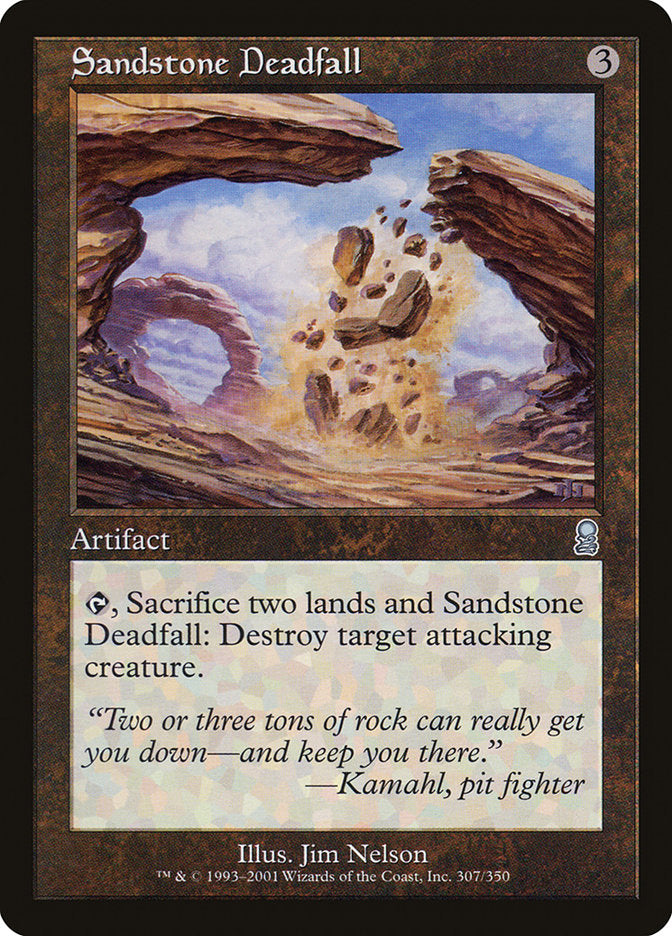 Sandstone Deadfall [Odyssey] | I Want That Stuff Brandon