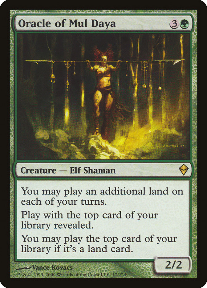 Oracle of Mul Daya [Zendikar] | I Want That Stuff Brandon