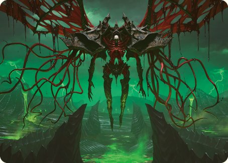 Archfiend of the Dross Art Card [Phyrexia: All Will Be One Art Series] | I Want That Stuff Brandon