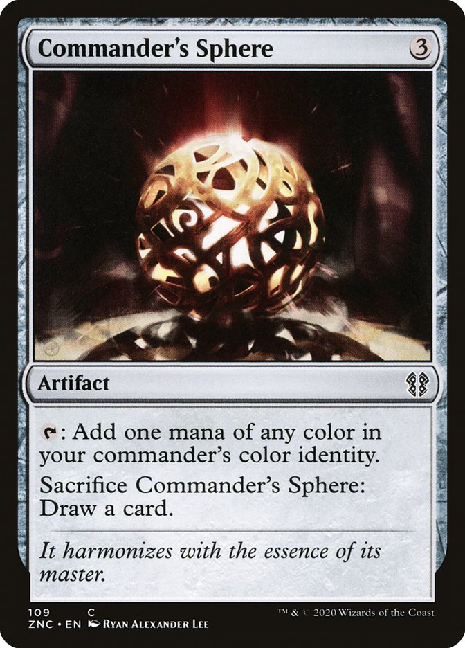 Commander's Sphere [Zendikar Rising Commander] | I Want That Stuff Brandon
