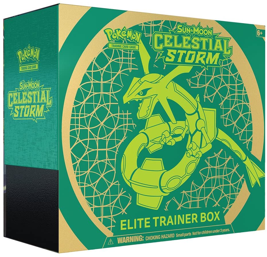 Sun & Moon: Celestial Storm - Elite Trainer Box | I Want That Stuff Brandon