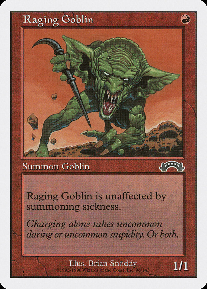 Raging Goblin [Anthologies] | I Want That Stuff Brandon