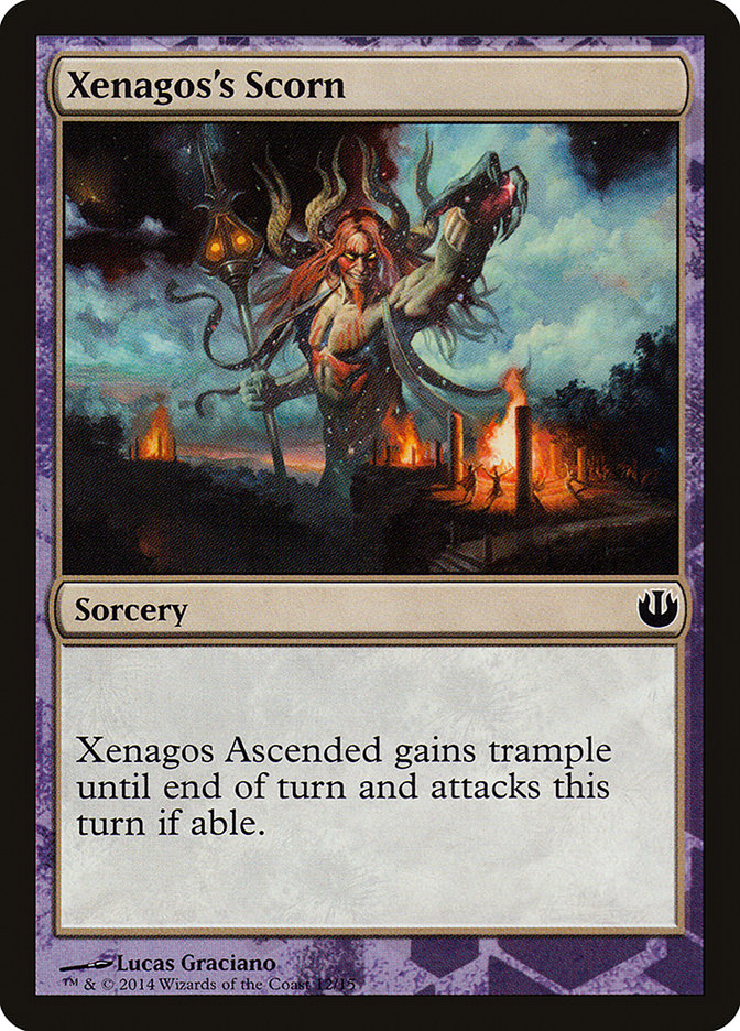 Xenagos's Scorn [Journey into Nyx Defeat a God] | I Want That Stuff Brandon