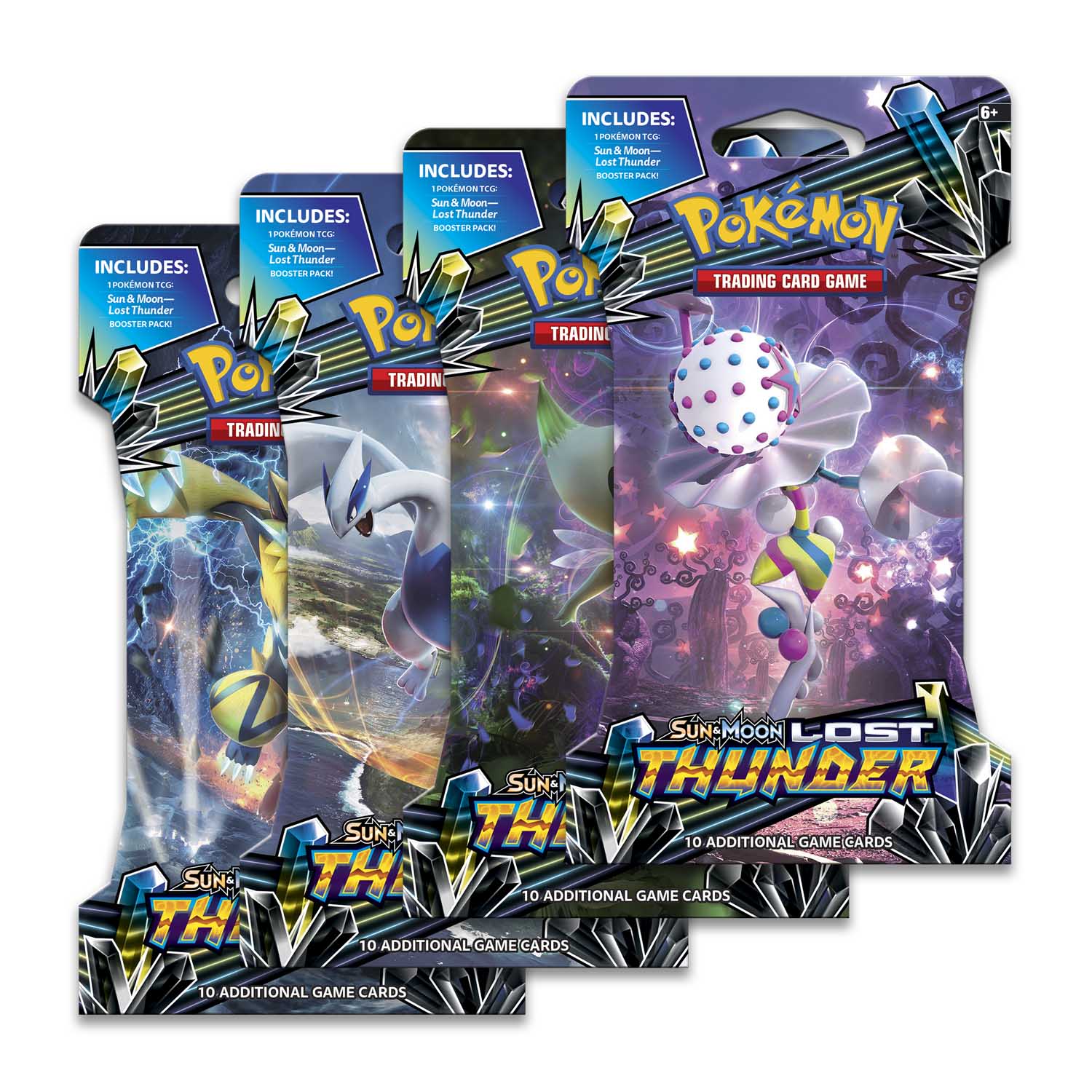 Sun & Moon: Lost Thunder - Sleeved Booster Pack | I Want That Stuff Brandon