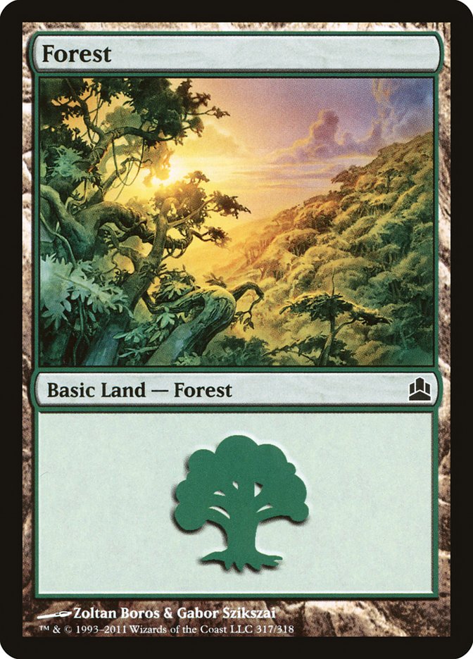 Forest (317) [Commander 2011] | I Want That Stuff Brandon