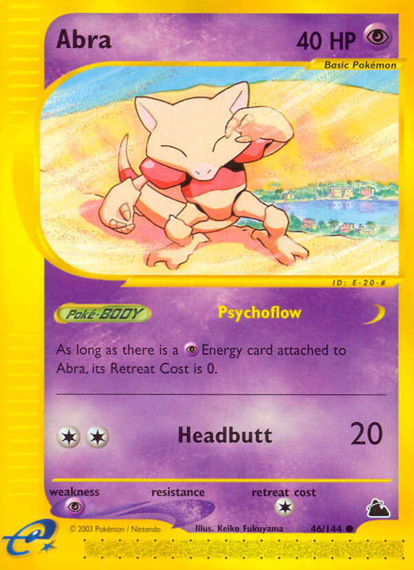 Abra (46/144) [Skyridge] | I Want That Stuff Brandon