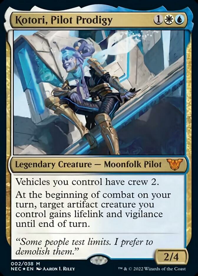 Kotori, Pilot Prodigy [Kamigawa: Neon Dynasty Commander] | I Want That Stuff Brandon