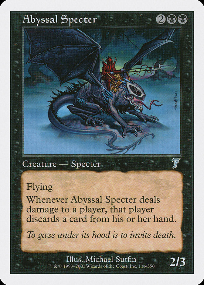 Abyssal Specter [Seventh Edition] | I Want That Stuff Brandon