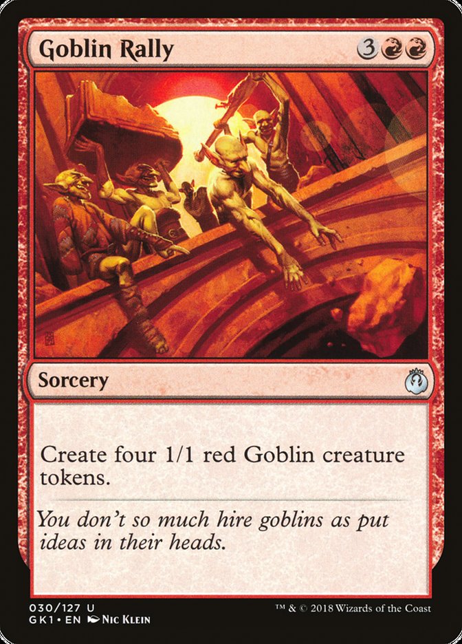 Goblin Rally [Guilds of Ravnica Guild Kit] | I Want That Stuff Brandon