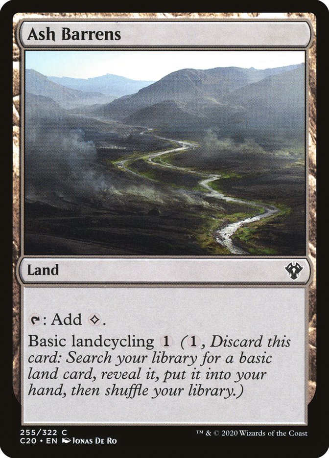 Ash Barrens [Commander 2020] | I Want That Stuff Brandon