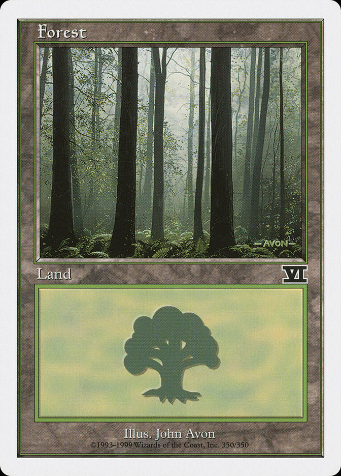 Forest (350) [Classic Sixth Edition] | I Want That Stuff Brandon