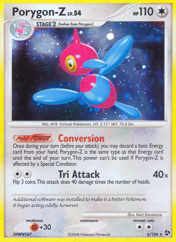 Porygon-Z (6/106) [Diamond & Pearl: Great Encounters] | I Want That Stuff Brandon