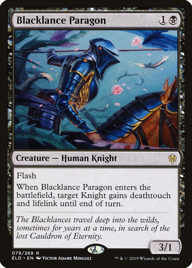 Blacklance Paragon [Throne of Eldraine] | I Want That Stuff Brandon