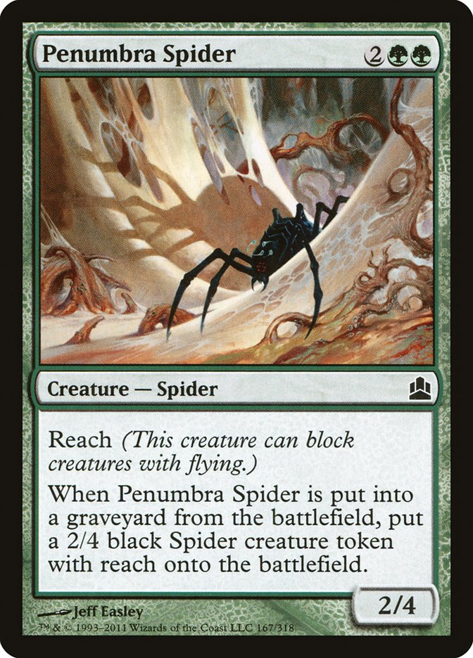 Penumbra Spider [Commander 2011] | I Want That Stuff Brandon