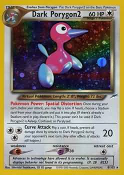 Dark Porygon2 (8/105) [Neo Destiny Unlimited] | I Want That Stuff Brandon