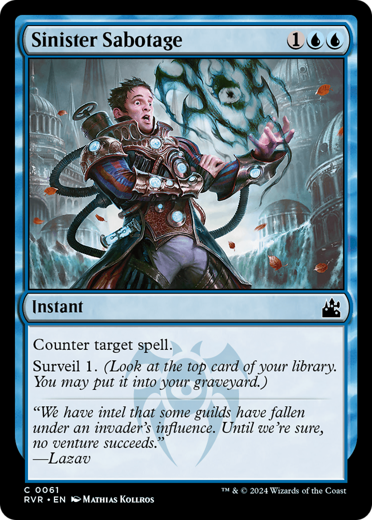 Sinister Sabotage [Ravnica Remastered] | I Want That Stuff Brandon