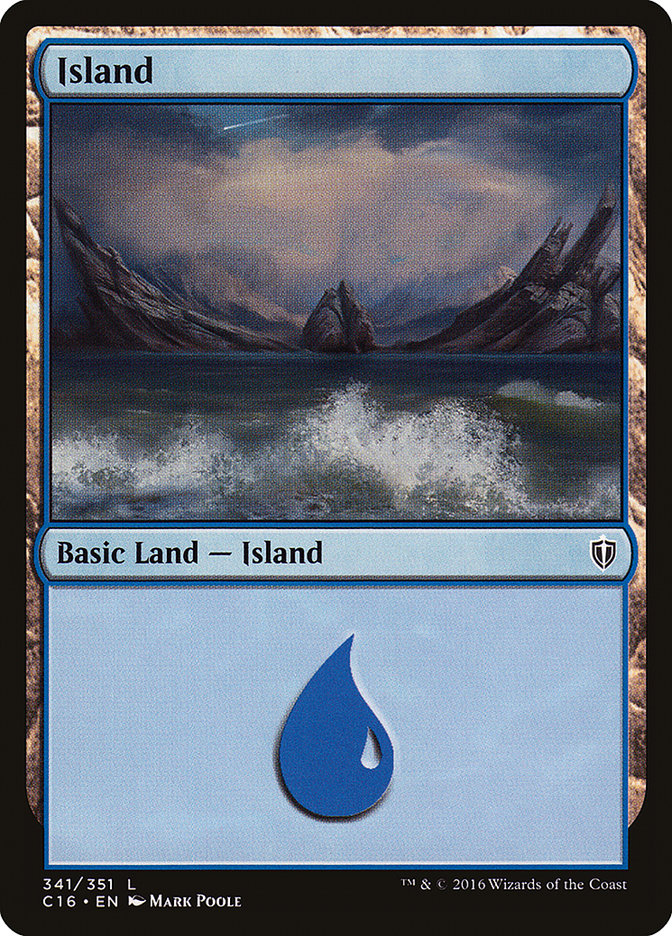 Island (341) [Commander 2016] | I Want That Stuff Brandon