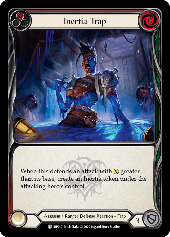 Inertia Trap (Red) [RIP010] (Outsiders Riptide Blitz Deck) | I Want That Stuff Brandon