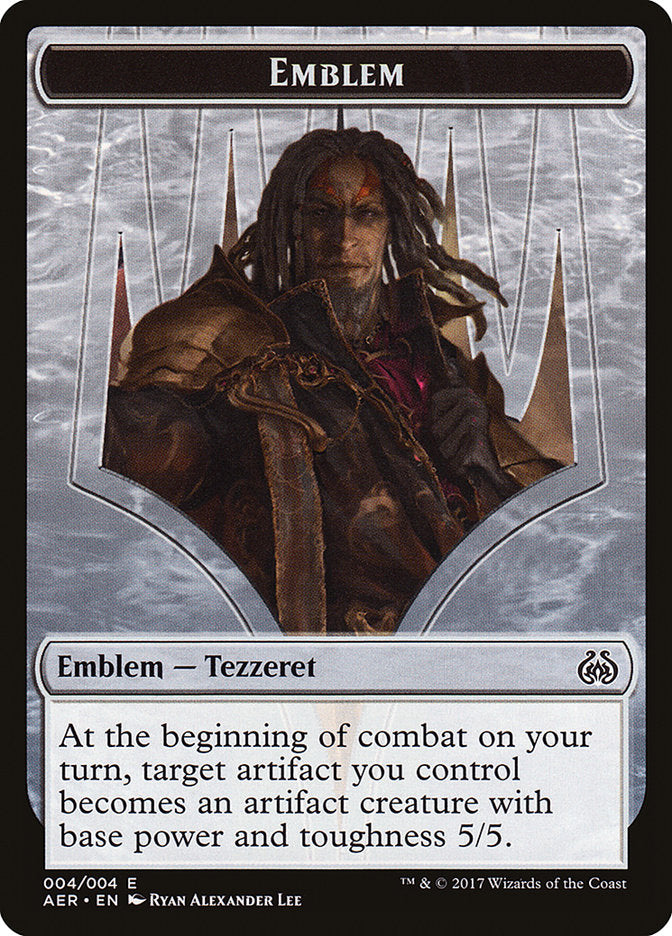 Tezzeret the Schemer Emblem [Aether Revolt Tokens] | I Want That Stuff Brandon