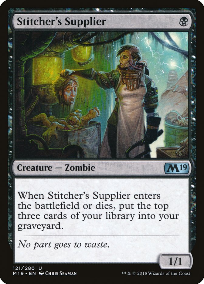 Stitcher's Supplier [Core Set 2019] | I Want That Stuff Brandon
