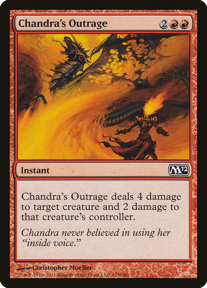 Chandra's Outrage [Magic 2012] | I Want That Stuff Brandon