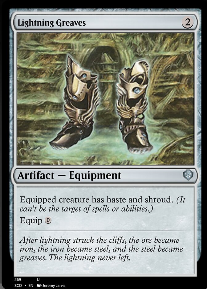 Lightning Greaves [Starter Commander Decks] | I Want That Stuff Brandon