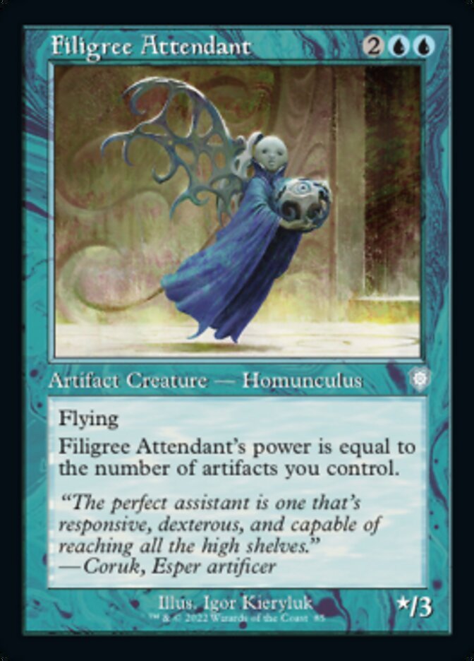 Filigree Attendant (Retro) [The Brothers' War Commander] | I Want That Stuff Brandon