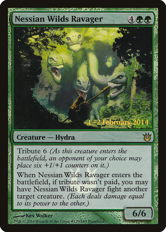Nessian Wilds Ravager [Born of the Gods Prerelease Promos] | I Want That Stuff Brandon