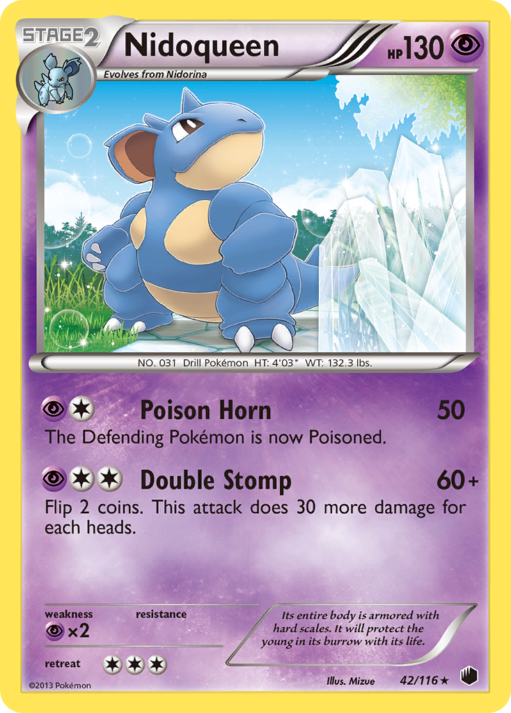 Nidoqueen (42/116) [Black & White: Plasma Freeze] | I Want That Stuff Brandon