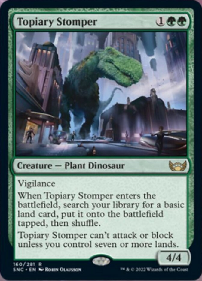 Topiary Stomper [Streets of New Capenna] | I Want That Stuff Brandon