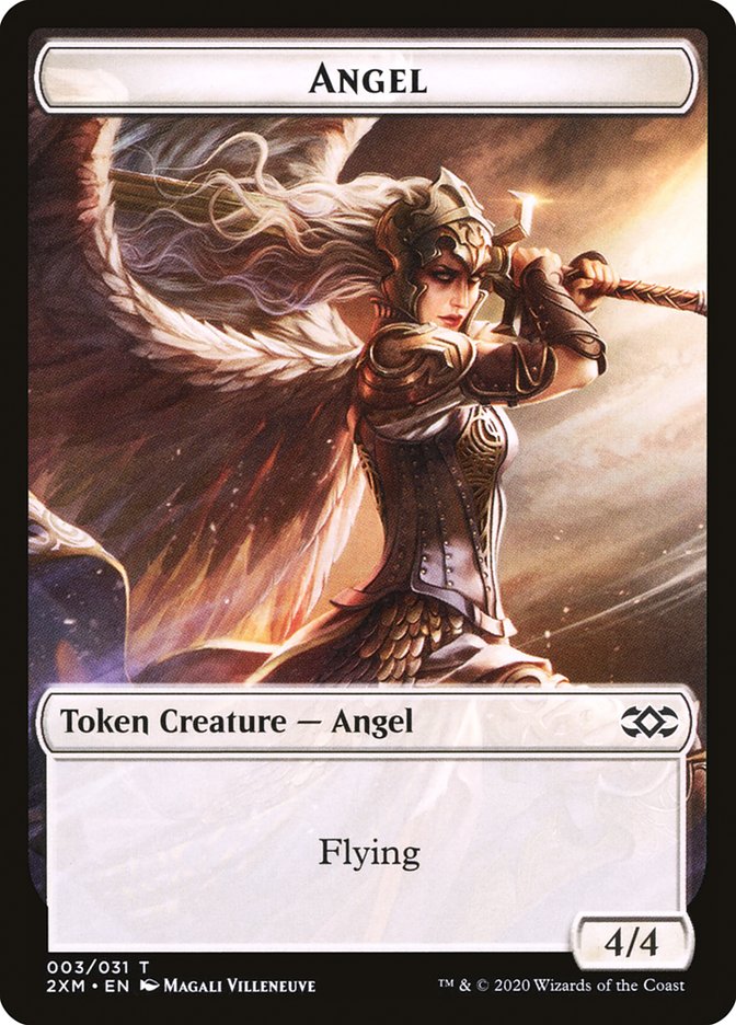 Angel Token [Double Masters Tokens] | I Want That Stuff Brandon