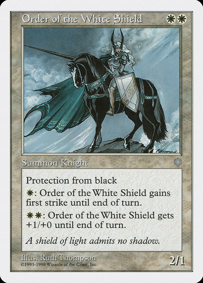 Order of the White Shield [Anthologies] | I Want That Stuff Brandon