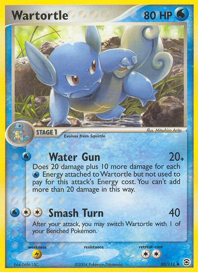 Wartortle (50/112) [EX: FireRed & LeafGreen] | I Want That Stuff Brandon