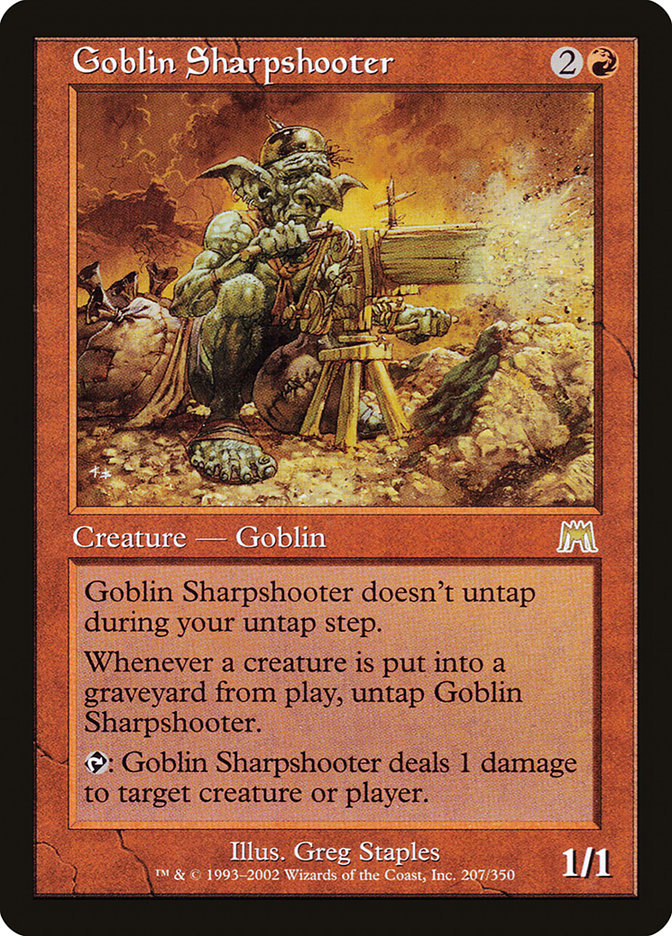 Goblin Sharpshooter [Onslaught] | I Want That Stuff Brandon