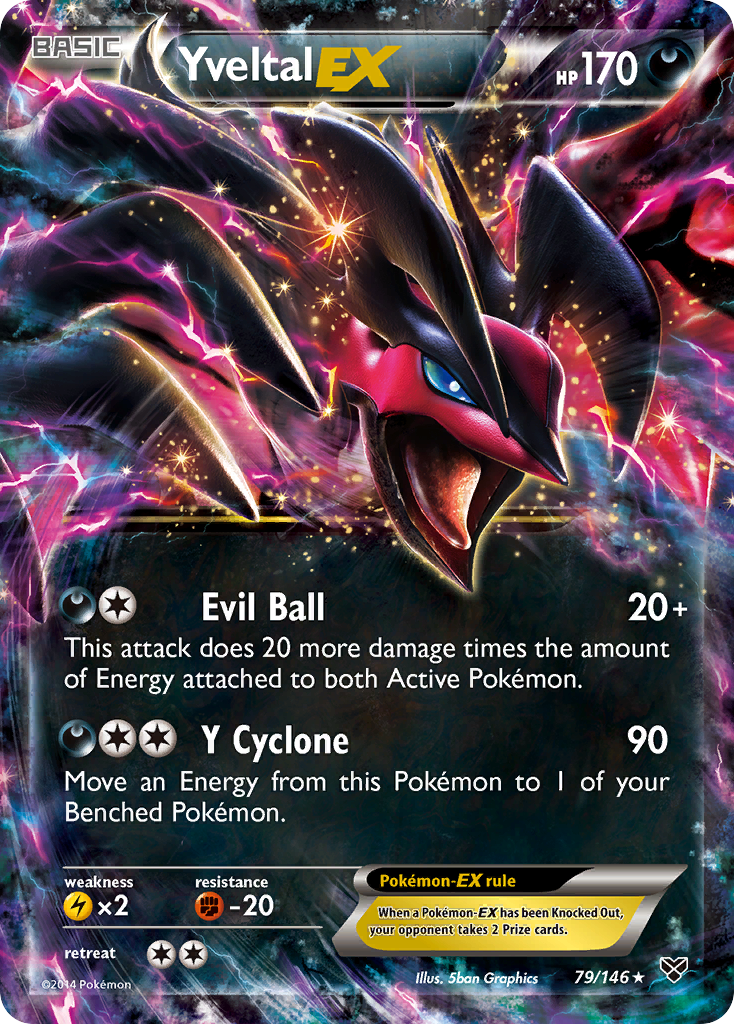 Yveltal EX (79/146) [XY: Base Set] | I Want That Stuff Brandon