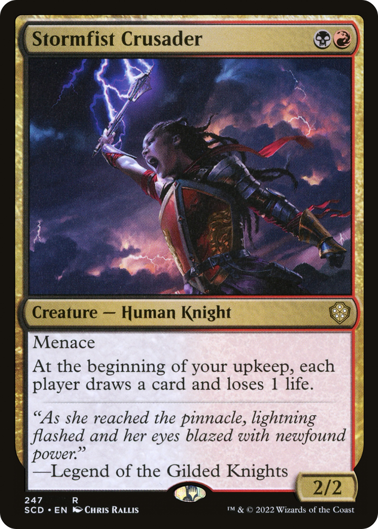 Stormfist Crusader [Starter Commander Decks] | I Want That Stuff Brandon