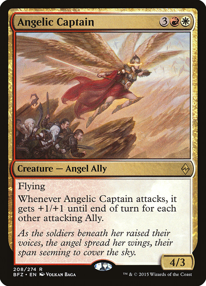 Angelic Captain [Battle for Zendikar] | I Want That Stuff Brandon