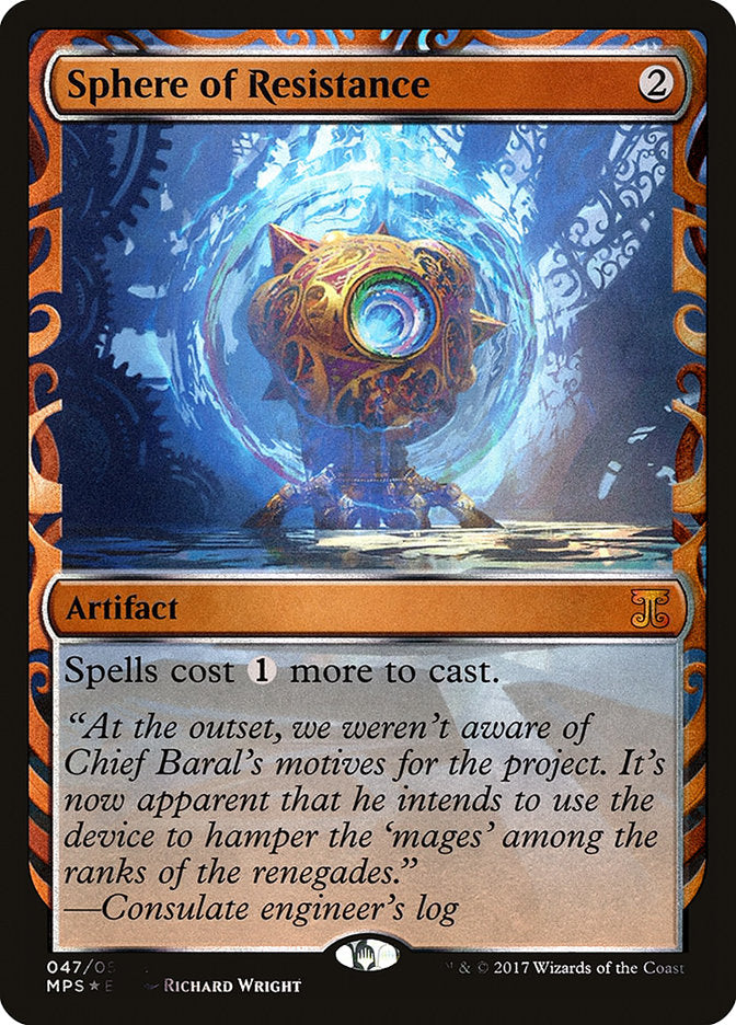 Sphere of Resistance [Kaladesh Inventions] | I Want That Stuff Brandon