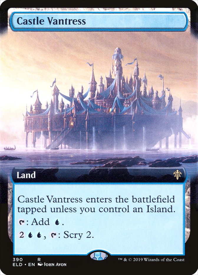Castle Vantress (Extended Art) [Throne of Eldraine] | I Want That Stuff Brandon
