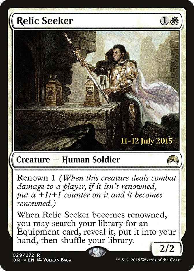 Relic Seeker [Magic Origins Prerelease Promos] | I Want That Stuff Brandon