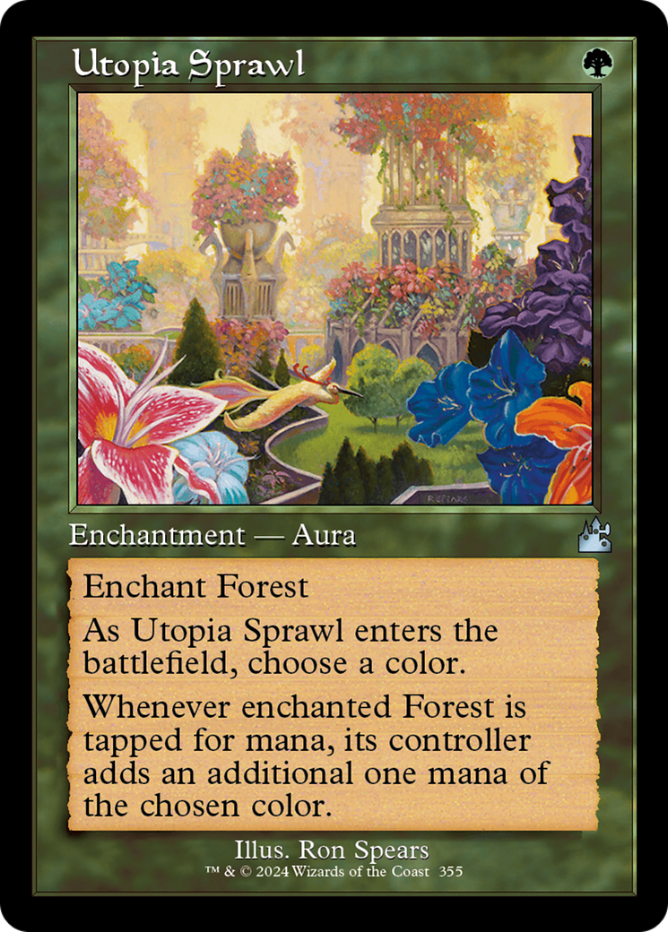 Utopia Sprawl (Retro Frame) [Ravnica Remastered] | I Want That Stuff Brandon