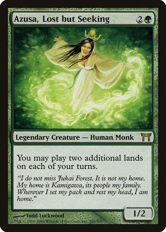 Azusa, Lost but Seeking [Champions of Kamigawa] | I Want That Stuff Brandon