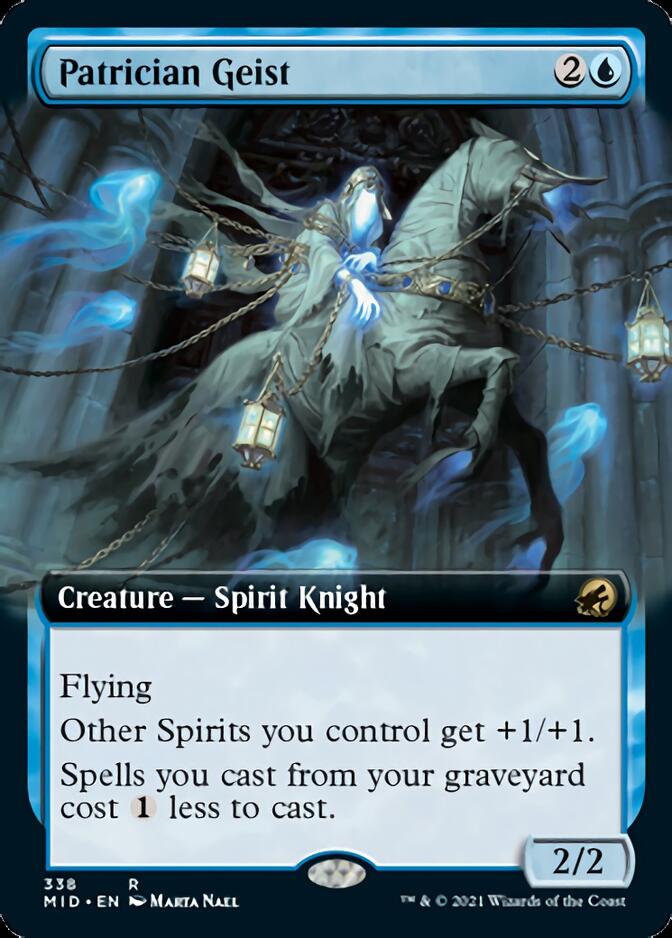 Patrician Geist (Extended Art) [Innistrad: Midnight Hunt] | I Want That Stuff Brandon