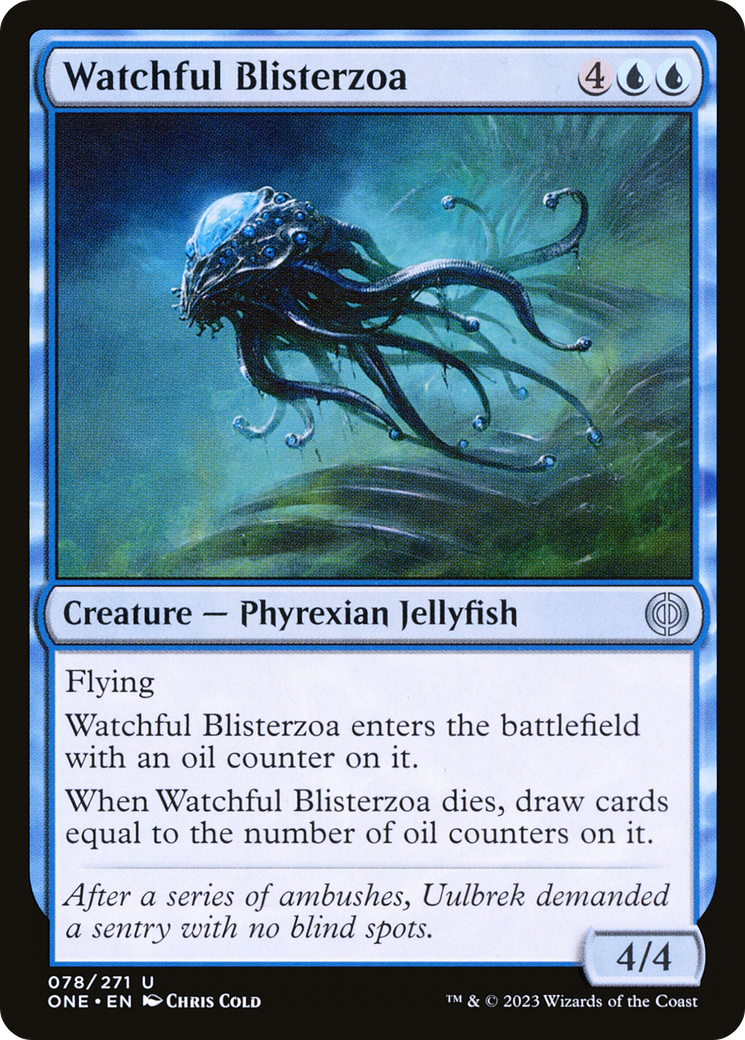 Watchful Blisterzoa [Phyrexia: All Will Be One] | I Want That Stuff Brandon