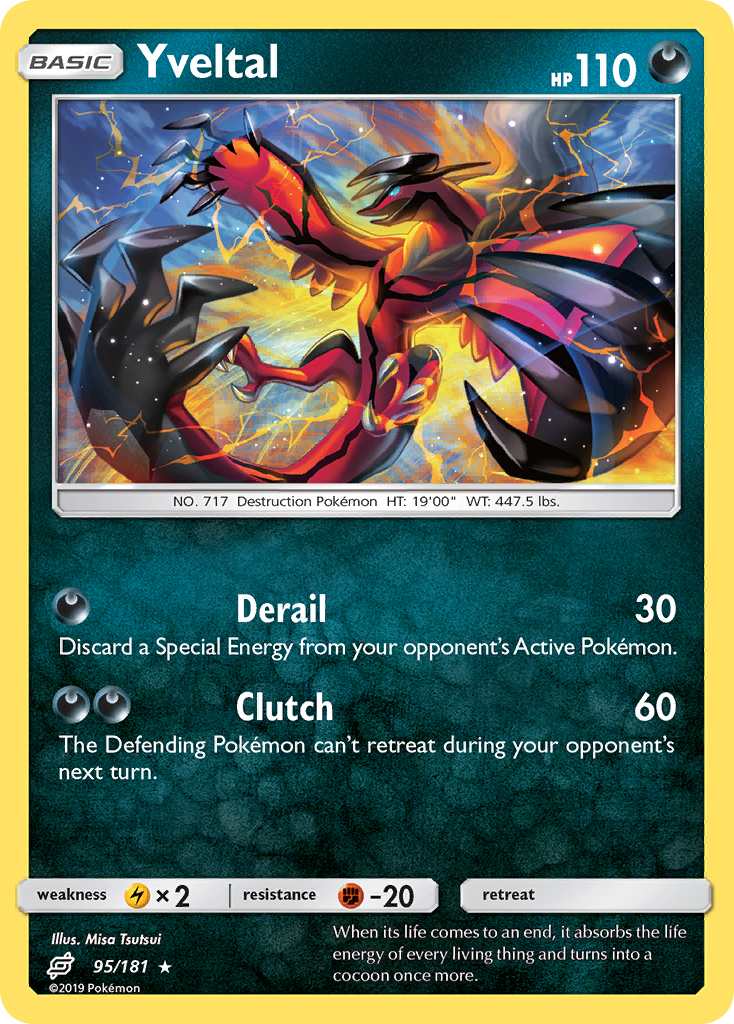 Yveltal (95/181) [Sun & Moon: Team Up] | I Want That Stuff Brandon